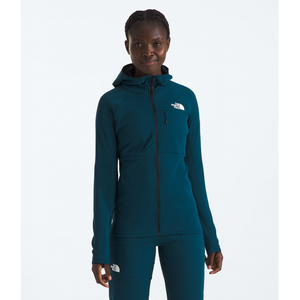 The North Face W Summit FutureFleece Full Zip Hoodie 1NO Midnight Petrol