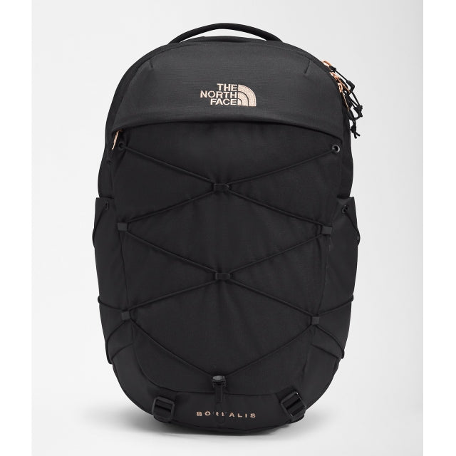 The North Face Womens Borealis TNF Black Heather/Burnt Coral Metallic