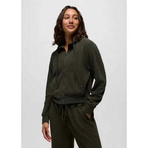 Prana Womens Cozy Up Full Zip 300 Nori