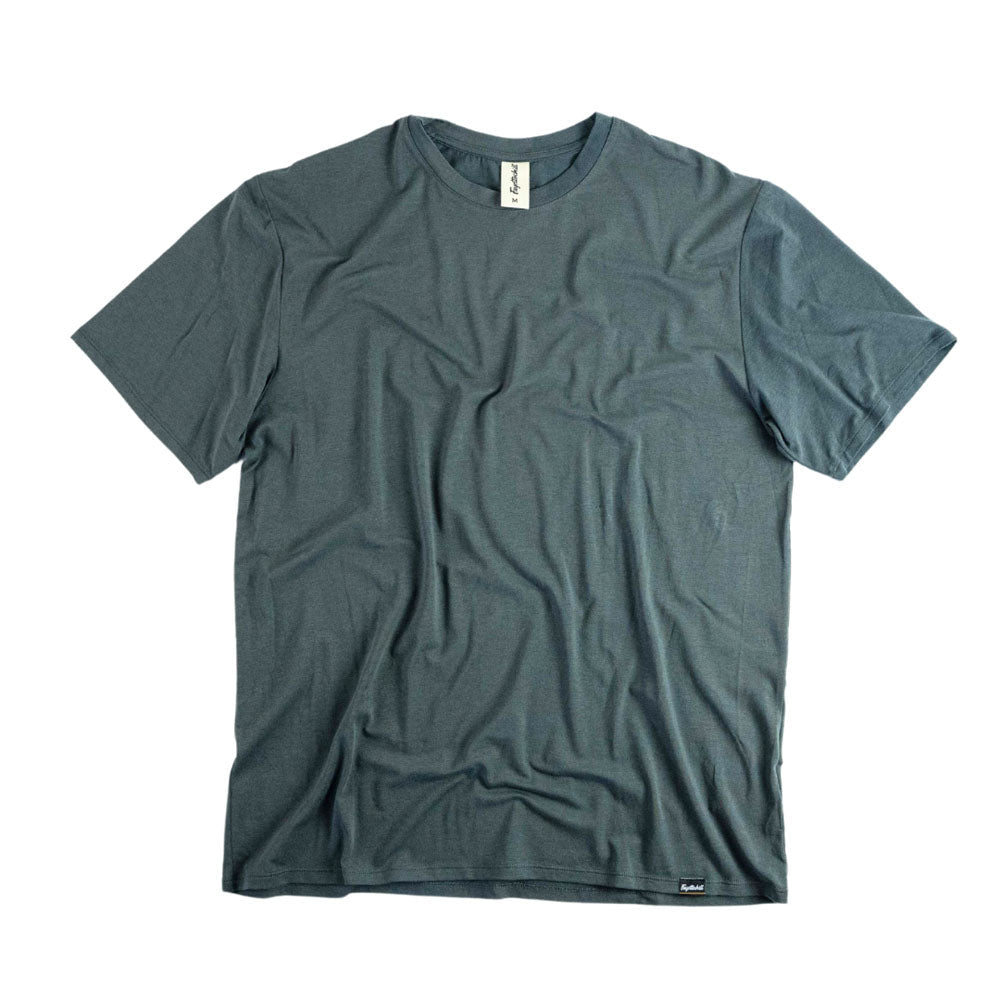 Fayettechill Mens Hobbs SS Tee Charcoal Heather