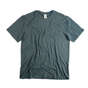 Fayettechill Mens Hobbs SS Tee Charcoal Heather
