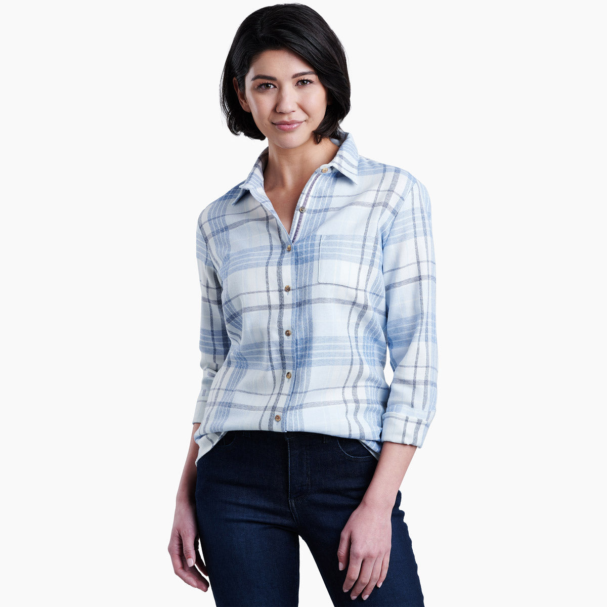 Kuhl Women's Kamila Flannel Glacier