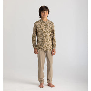 Free Fly Apparel Boys' Breeze Pant Sandbar