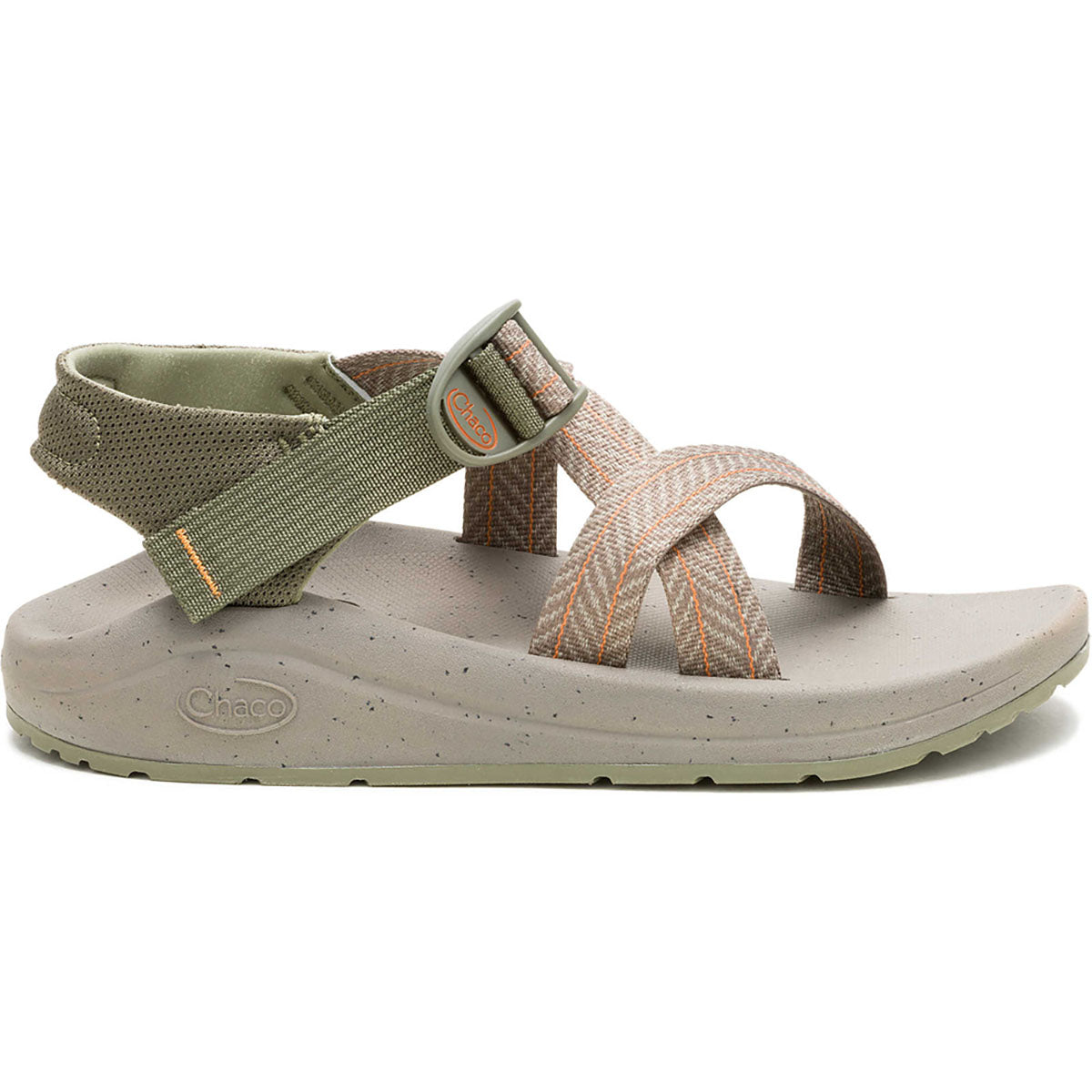 Chaco Mens CushZ Extra Cushioned Sandal Frond Truffle