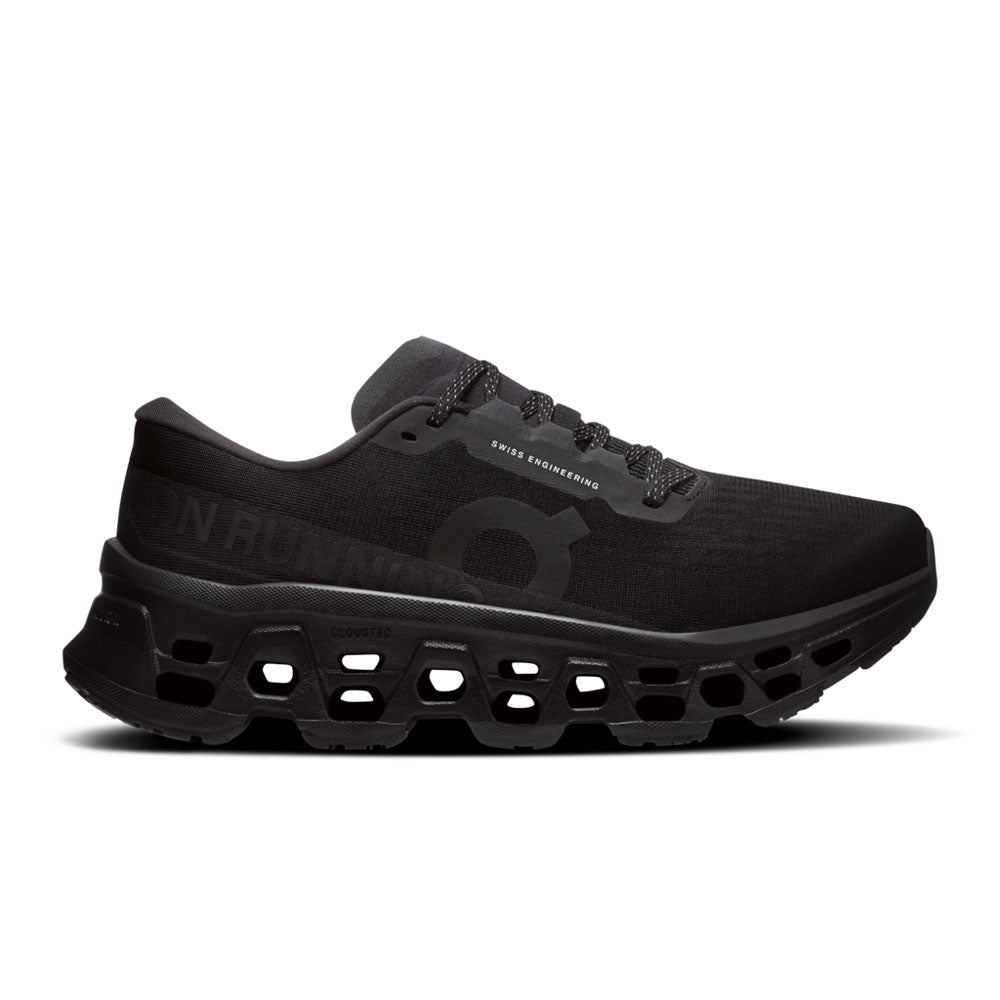 On Running Mens Cloudmonster 3 Wide Black | Black