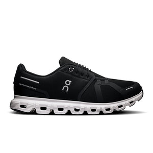 On Running Mens Cloud 6 Wide Black | White