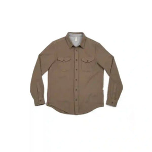Fayettechill Mens Orcas Flannel Walnut
