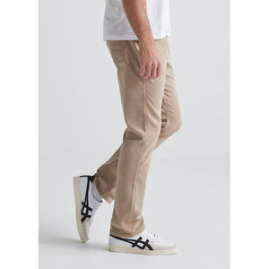 DU/ER Mens No Sweat Pant Relaxed Taper - 32 Inseam Desert Khaki