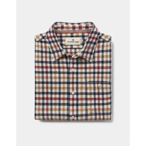 The Normal Brand Men's Hudson Double Brushed Flannel Harvest Plaid