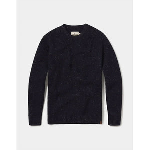 The Normal Brand Men's Seawool Nep Crew Navy