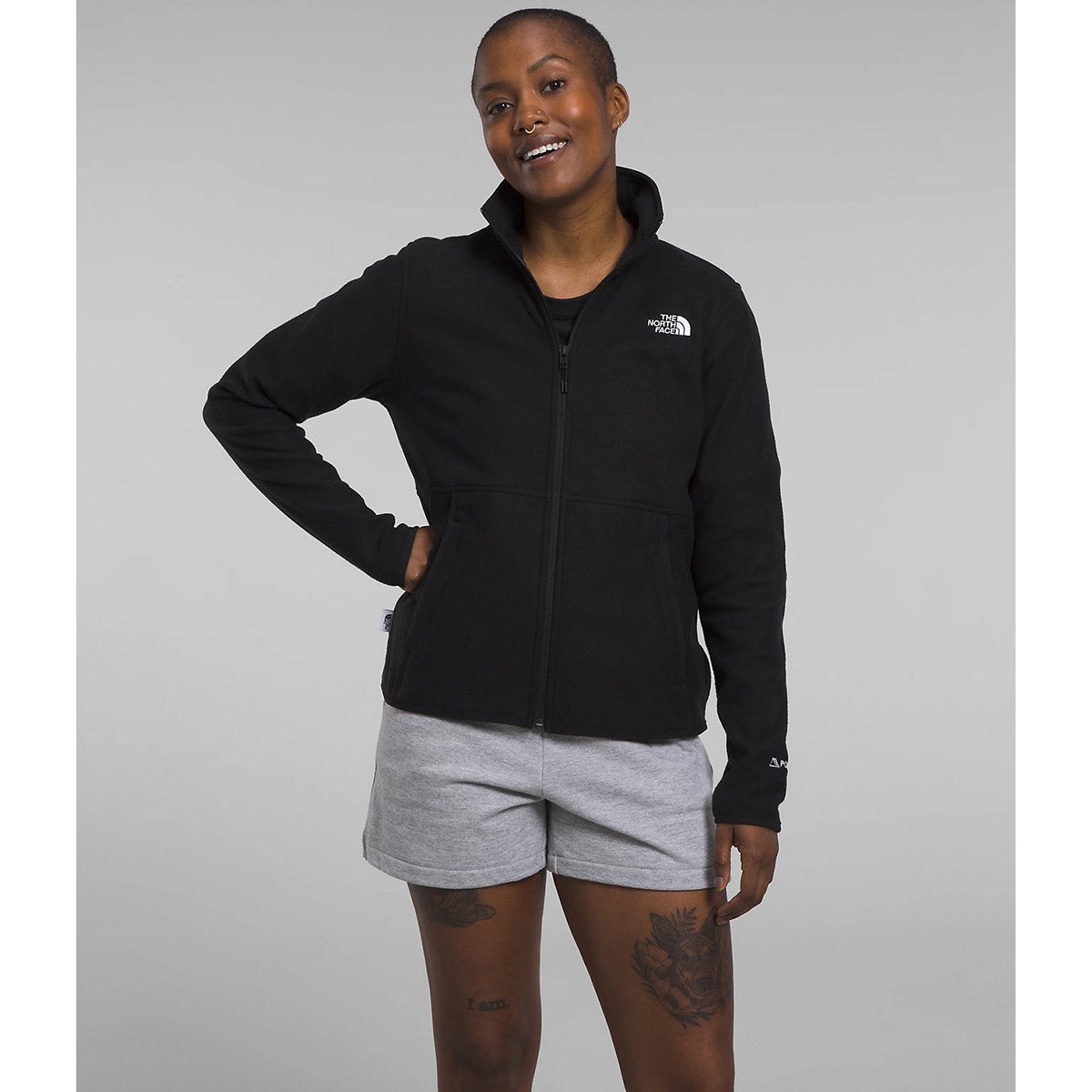 The North Face Women's Alpine Polartec 100 Jacket TNF Black