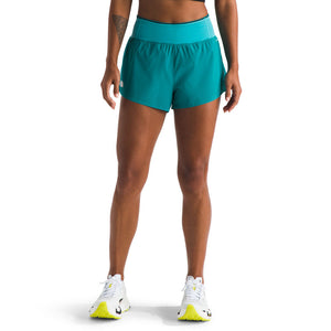 The North Face W Summit Pacesetter 5in Short - Sht Galactic Blue/Deep Teal
