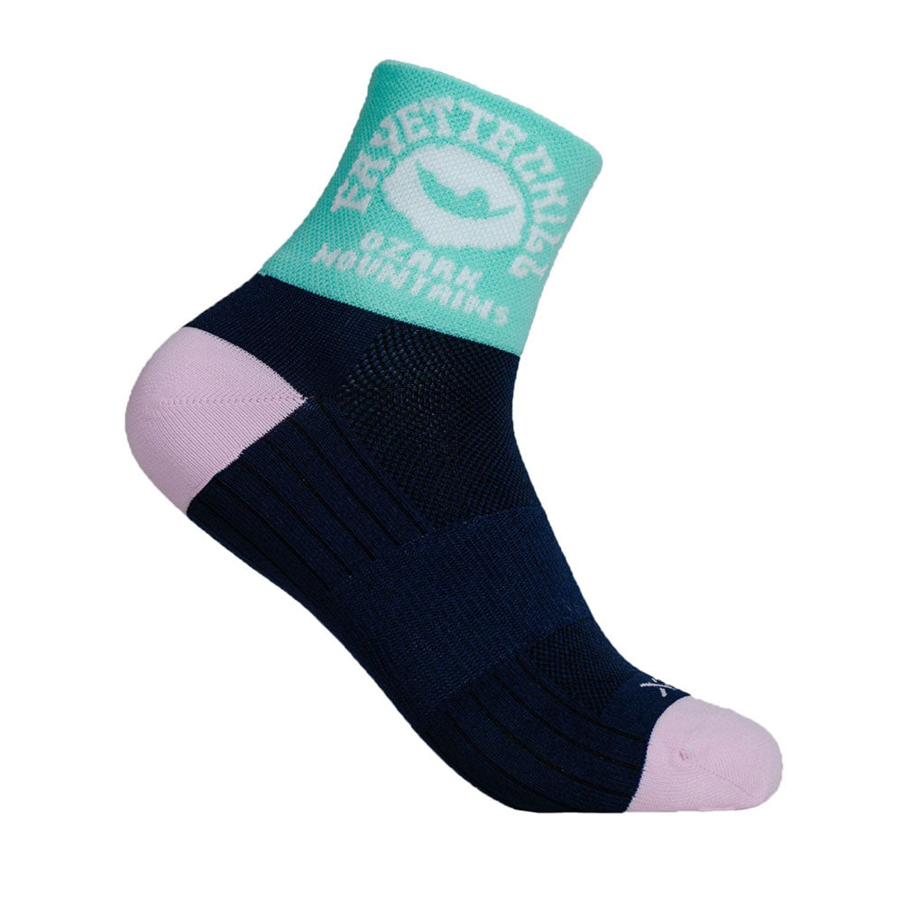 Fayettechill Ozark Hangout 3 Sock Teal/Navy