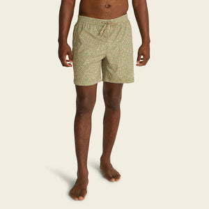 Howler Brothers Deep Set Boardshorts Pond Patterns: ermaid / M