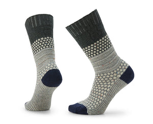 Smartwool Women's Everyday Popcorn Cable Crew Socks L46 Ultra Violet