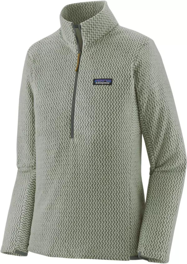 Patagonia Women's R1 Air Zip-Neck TGN Sleet Green / S