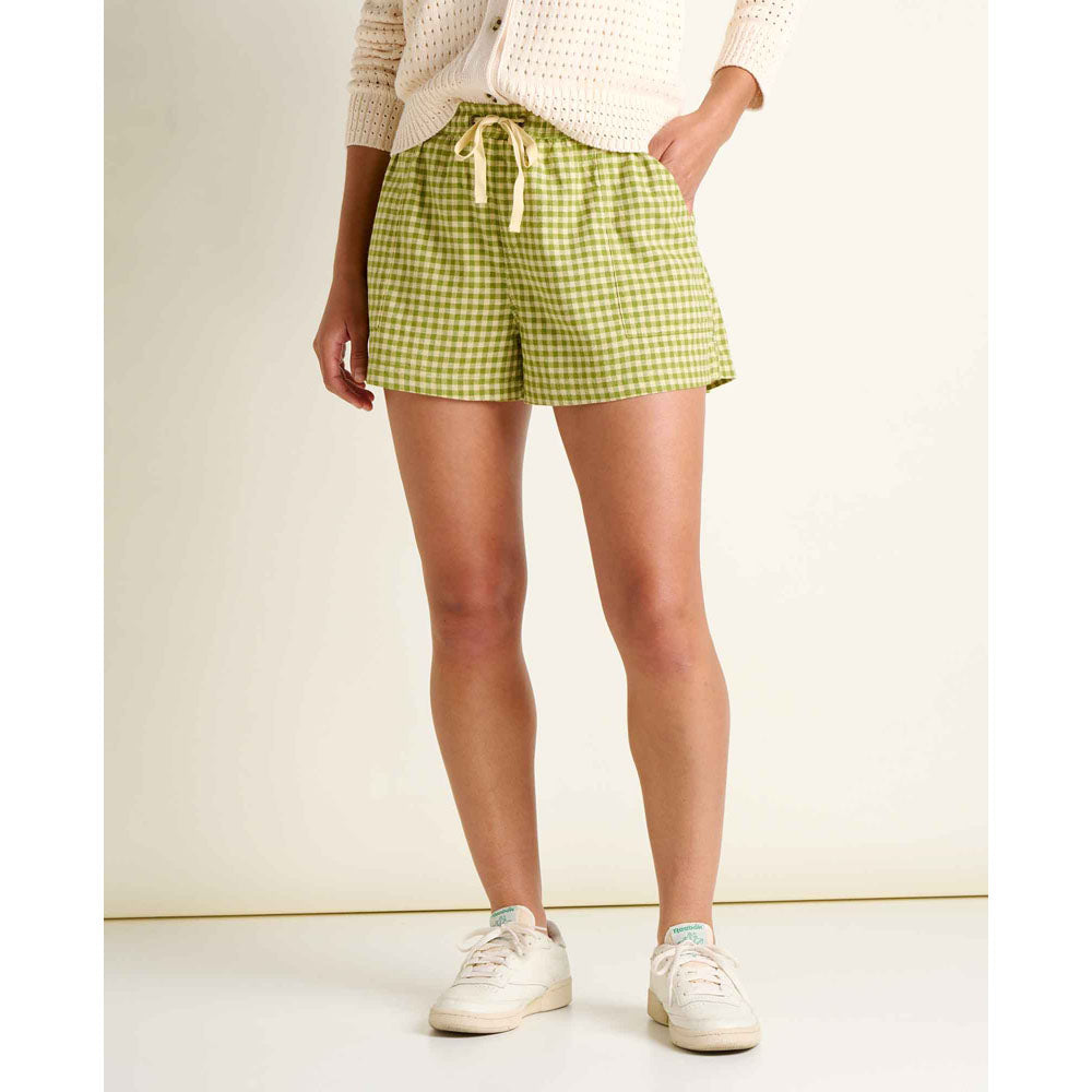 Toad&Co. Womens Taj Hemp Pull-On Short Woodbine Pattern