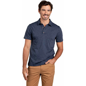 Toad&Co. Mens Tempo Short Sleeve Polo True Navy