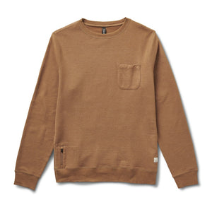 Vuori Men's Jeffreys Pullover HOR Oregano Heather