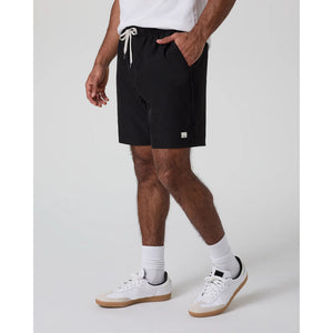 Vuori Mens Banks Session Short Unlined 7 Black