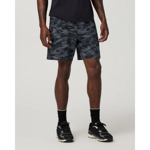 Vuori Mens Banks Session Short Unlined 7 Black Riptide Camo