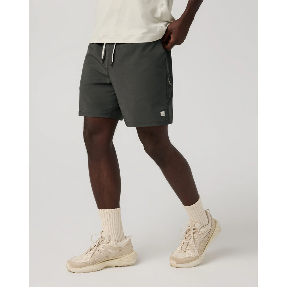 Vuori Mens Banks Session Short Unlined 7 River Rock
