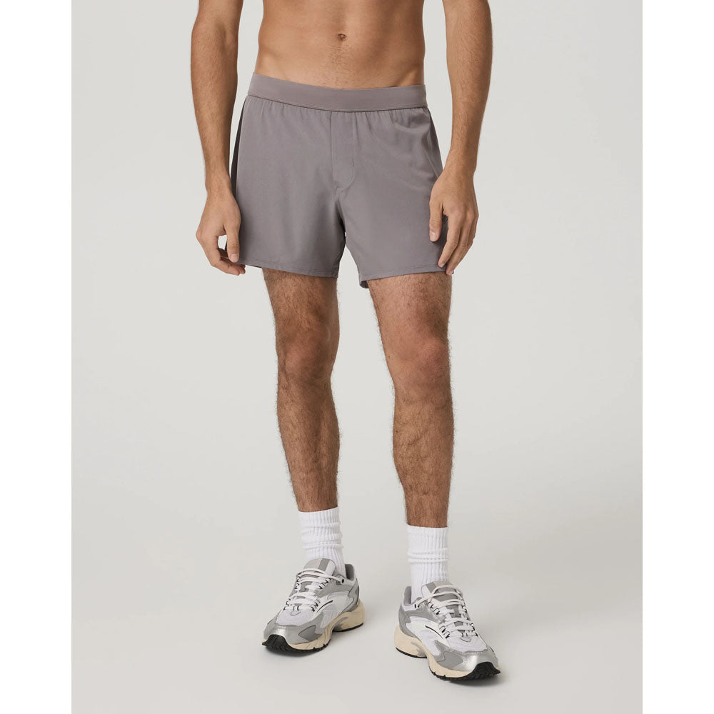 Vuori Mens Qualify Short Lined 5 mokey Grey / S