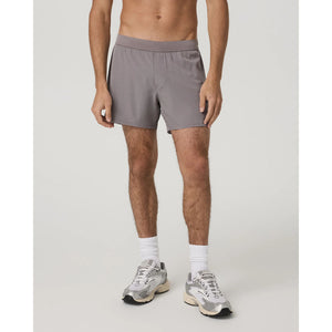 Vuori Mens Qualify Short Lined 5 mokey Grey / S