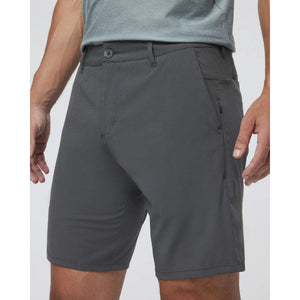 Vuori Mens Aim Short Charcoal