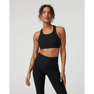 Vuori W Elevation Racer Bra Black Heather