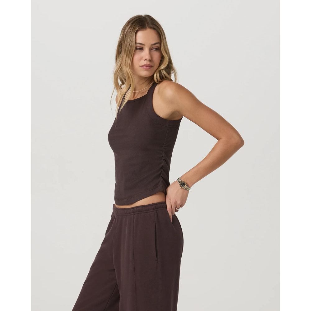 Vuori Womens Pose Cooper Tank French Roast