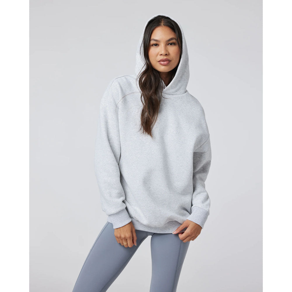 Vuori W Restore Oversized Hoodie Pale Grey Heather