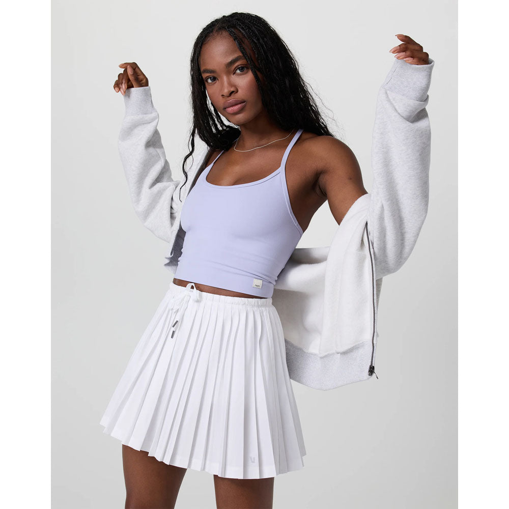 Vuori Womens Clementine Pleated Skirt White