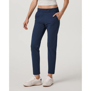 Vuori Womens Miles Ankle Pant Blue Coast