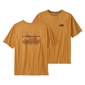 Patagonia Men's '73 Skyline Organic T-Shirt Dried Mango