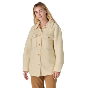 Patagonia Womens Retro Pile Shacket Natural