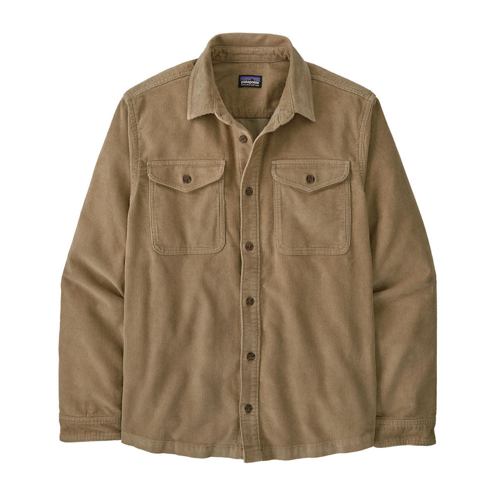 Patagonia Mens Corduroy Shirt Seabird Grey
