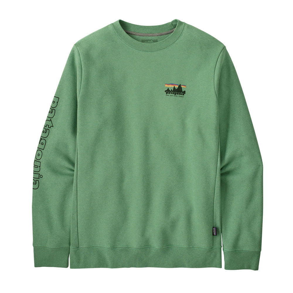 Patagonia 73 Skyline Uprisal Crew Sweatshirt Ellwood Green