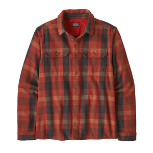 Patagonia Mens Fjord Loft Shirt Hunter: Amanita Red
