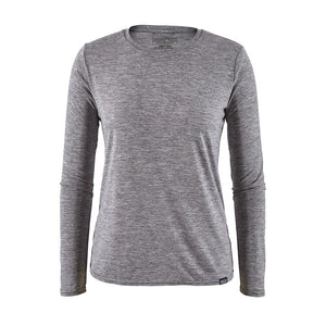 Patagonia Womens Long-Sleeved Capilene Cool Daily Shirt Feather Grey