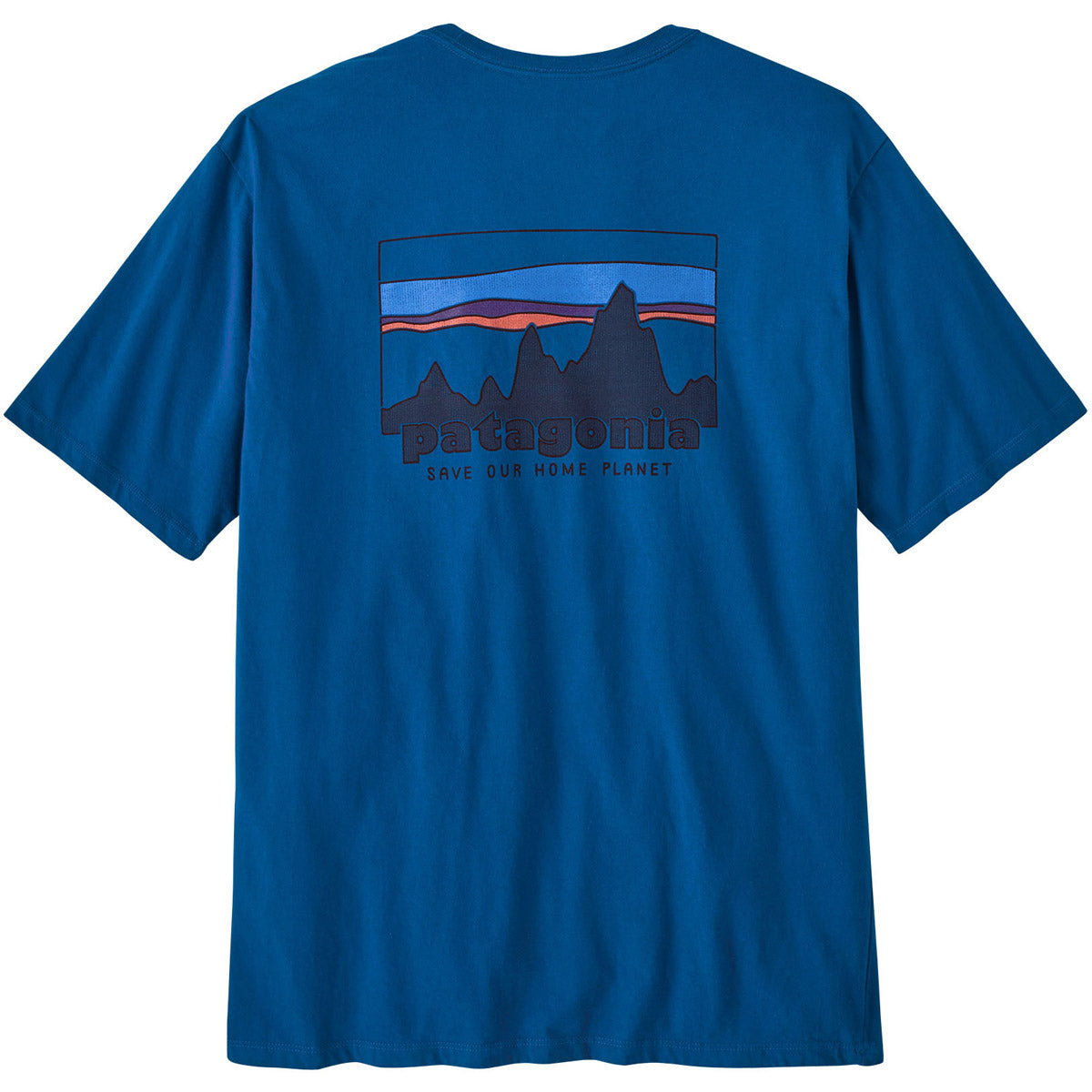 Patagonia Men's '73 Skyline Organic T-Shirt Endless Blue