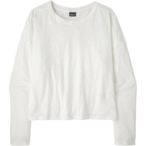 Patagonia Women's Long-Sleeved Mainstay Top White