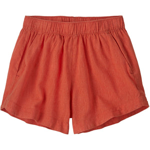 Patagonia Women's Garden Island Shorts - 3 1/2" Whole Weave: Pimento Red