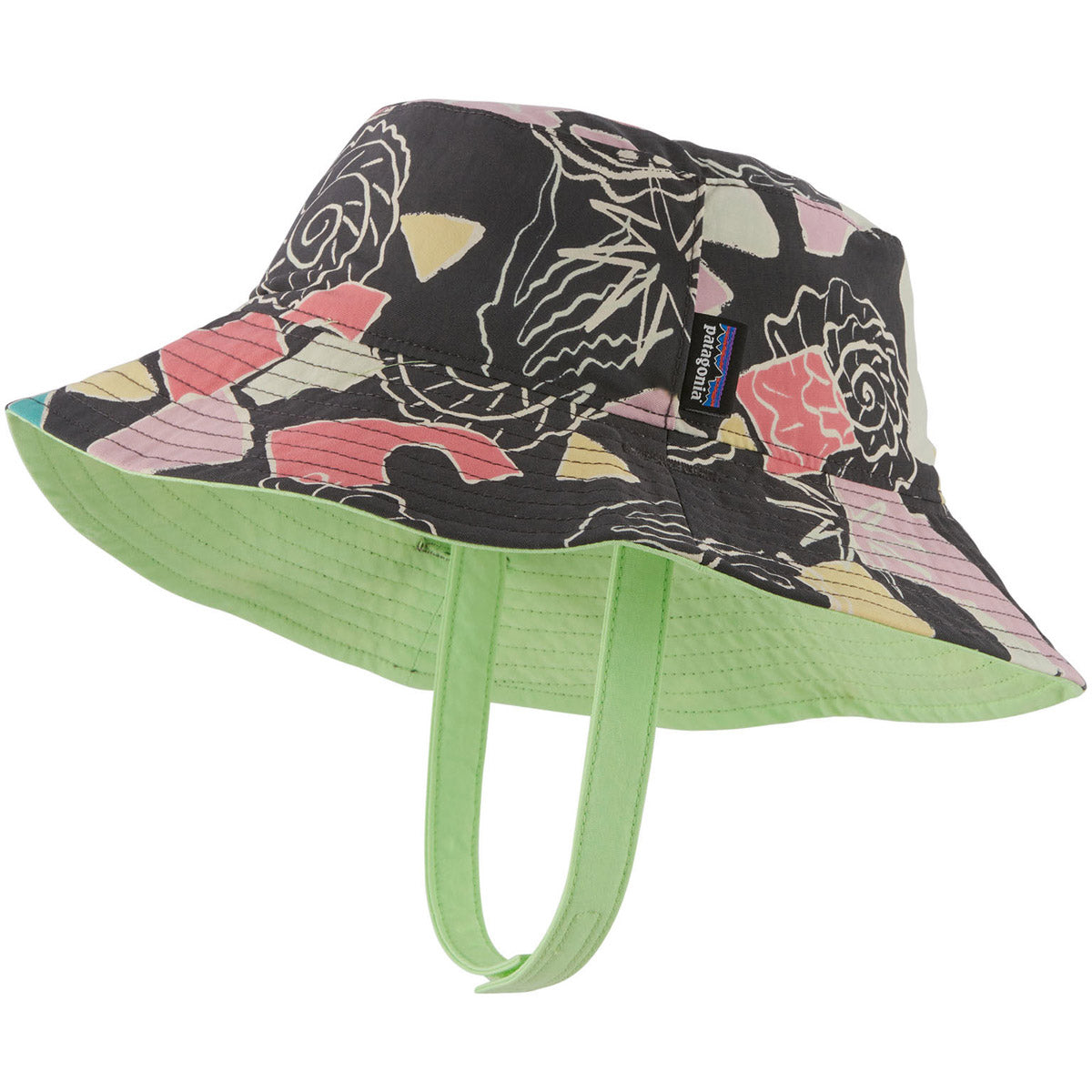 Patagonia Baby Sun Bucket Hat Anacapa: Forge Grey