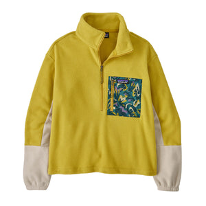 Patagonia Womens Microdini 1/2 Zip Pullover Bundle Green