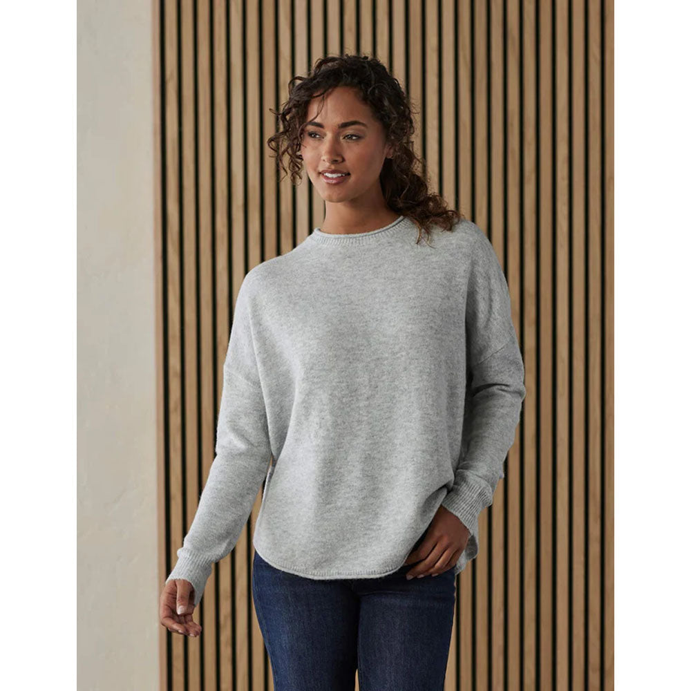 The Normal Brand Women's Marianna Crewneck Sweater Grey