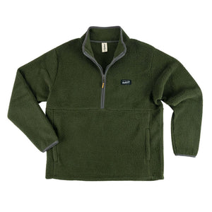 Fayettechill Mens Wailer Half Zip Marsh Green