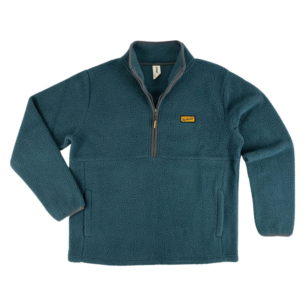Fayettechill Mens Wailer Half Zip Smokey Blue