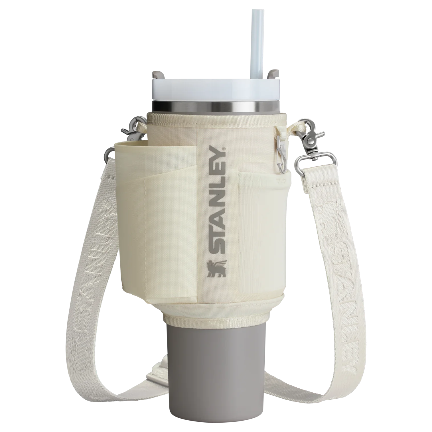 Stanley The All Day 40oz Quencher Carry-All Cream