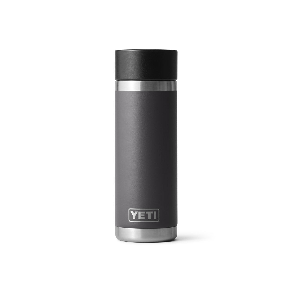 Yeti Rambler 18 oz Bottle with HotShot Cap Charcoal